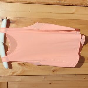 Lululemon Sculpt Tank II Peach/Orange Sz 12/14